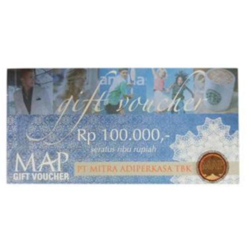 MAP Voucher senilai Rp. 100.000