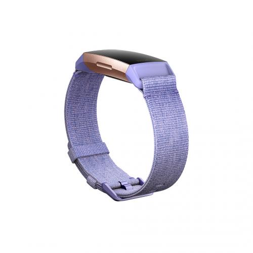 fitbit charge 3 woven band periwinkle