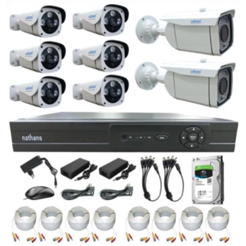 Jual NATHANS Paket CCTV Custom 8 Camera 