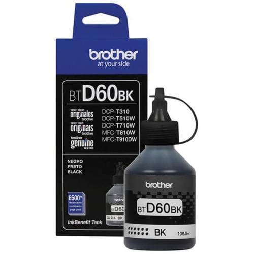 BROTHER Black Ink Cartridge BT-D60BK