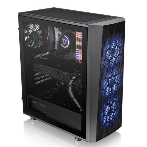 THERMALTAKE Versa J24 Tempered Glass RGB Edition Mid Tower Chassis [CA-1L7-00M1WN-01]