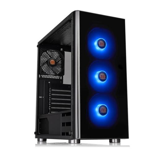 THERMALTAKE V200 Tempered Glass RGB Edition Mid Tower Chassis [CA-1K8-00M1WN-01]