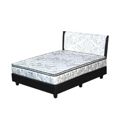 SuperFit Sleep Center Bed Set Super Silver Size 120x200 - White