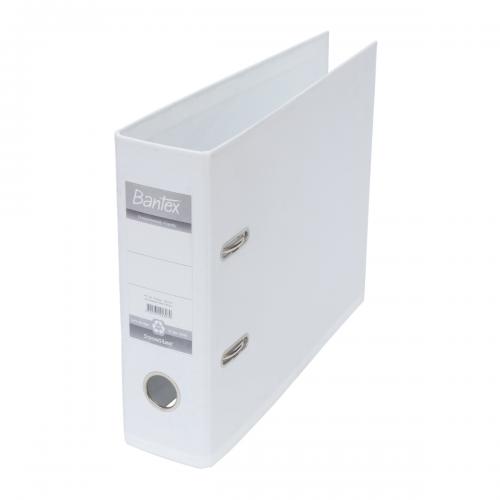 BANTEX Lever Arch File Ordner Plastic A5 Kwitansi 7cm [1453 07] - White