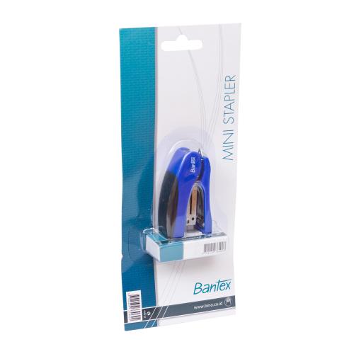 BANTEX Mini Stapler [9330 62] - Blueberry