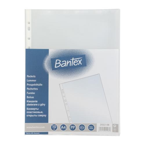 BANTEX Pocket Folder With Side Opening Size A4 0.12mm 2022