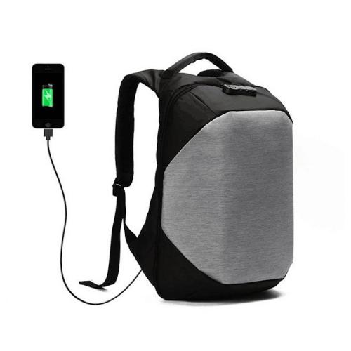 DTBG KM008 Laptop Backpack 15.6 inch with Audio and USB Charging Port Grey