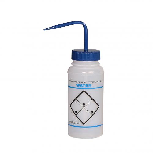 Bel-Art Safety Label Wash Bottle LDPE 500 ml - Water [F116460621]