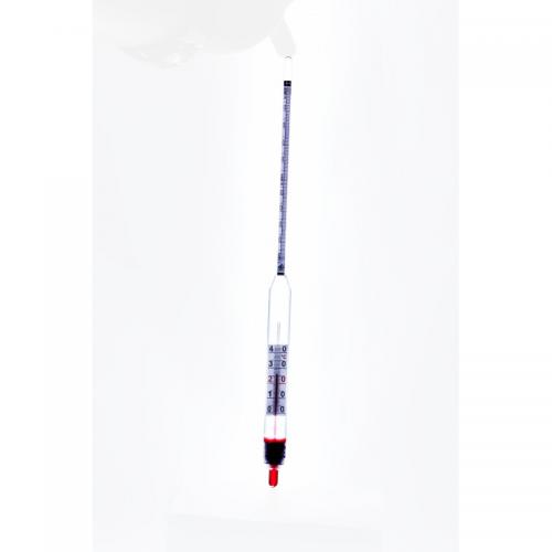 Alla France Hydrometer with Thermometer 0.600-0.700 g/ml [301.060 TH]