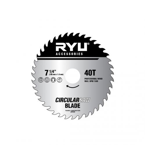 TEKIRO RYU Circular Saw Blade 40 Teeth 180mm x 1.6mm