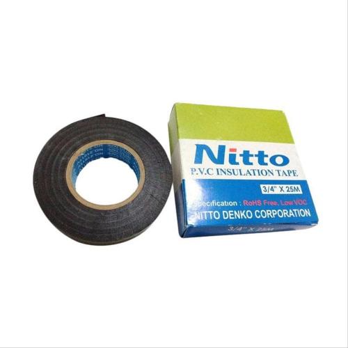 Nitto PVC Insulation Tape 3/4" x 25M Black