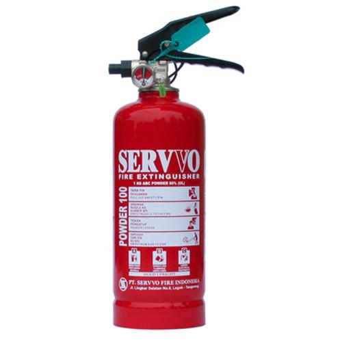 SERVVO Fire Extinguisher Dry Chemical Powder ABC 90% P 100 ABC