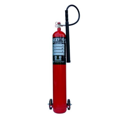 SERVVO Fire Extinguisher Carbon Dioxida (CO2) C 900 CO2 Trolley