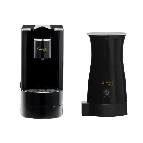 Unakaffe System Coffee Machine Ventura 735 with Milk Frother Black