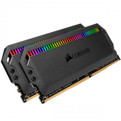 CORSAIR Memory PC 2 x 8GB DDR4 PC4-25600 Dominator Platinum RGB CMT16GX4M2C3200C14