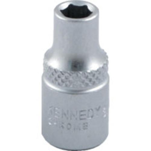 KENNEDY Single Hex Socket 1/4 Inch Sq Dr 9/32 Inch A/F [KEN5824433K]
