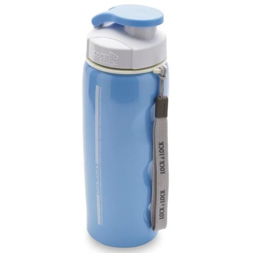 LOCK & LOCK Stainless Water Bottle 550ml LHC212 Sky Blue