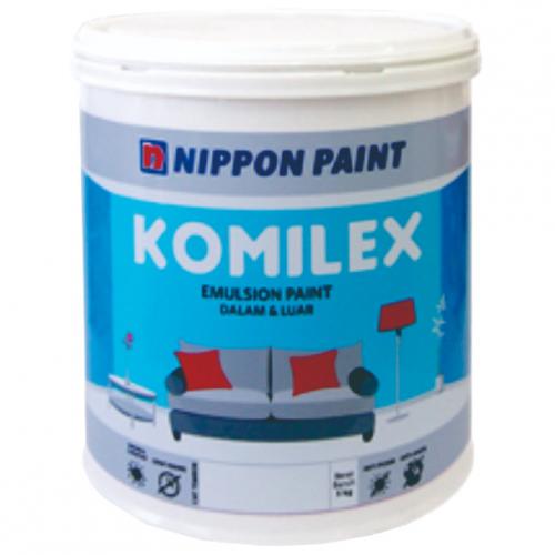 Nippon Paint Komilex Emulsion Paint 5 Liter Merah Muda