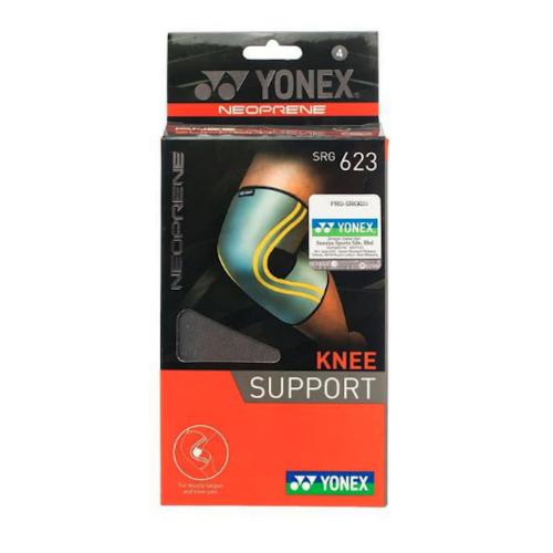 YONEX Neoprene Knee Support SRG623 L - Grey / Black
