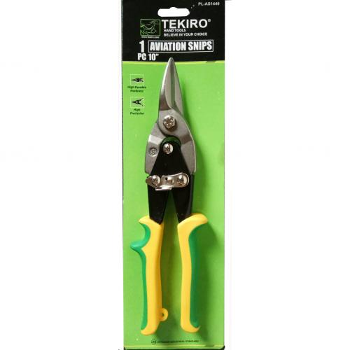 TEKIRO Gunting Seng Tipe Lurus 10 inch [PL-AS1449]