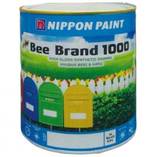 Nippon Paint Bee Brand 1000 0.9 Liter Lemon Yellow