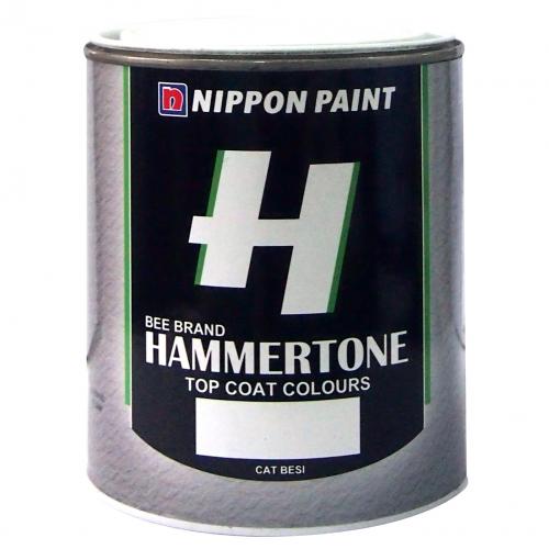 Nippon Paint Bee Brand Hammertone 1 Liter Tone Black