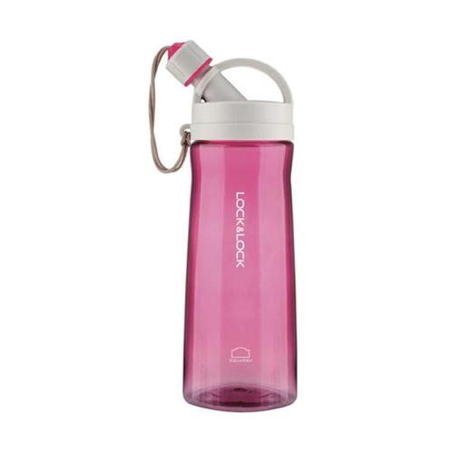 LOCK & LOCK Water Bottle 1.3 Liter With Handle HLC953 Pink