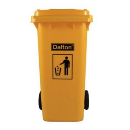 Dalton Dustbin Non Recycle LXD 120C Yellow