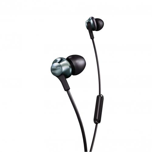PHILIPS In Ear Headphone with Mic PRO 6105 Black