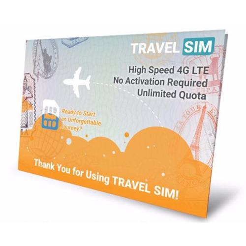 TRAVEL SIM Singapore Malaysia Thailand 5 Days (500 MB/Day)