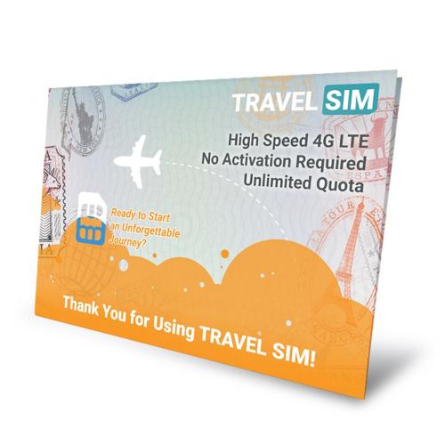 TRAVEL SIM Singapore Malaysia 5 Days (300 MB/Day)
