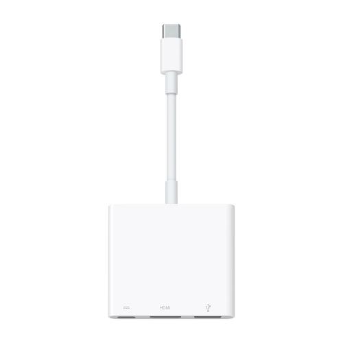 APPLE USB-C Digital AV Multiport Adapter [MUF82ZA/A] - White