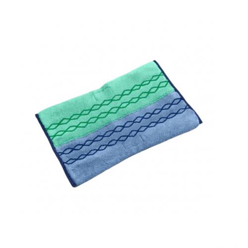 RUBBERMAID Hygen Pulse Microfiber Wet and Dust Pad 1791679 Green/Blue