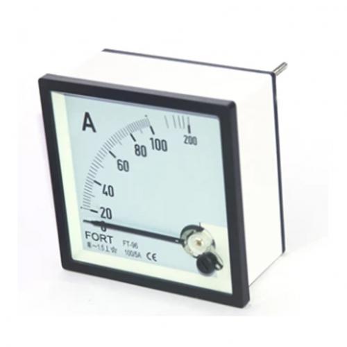 FORT Ampere Meter 0-30A/60A Via CT/5A Class 1.5 FT-96A