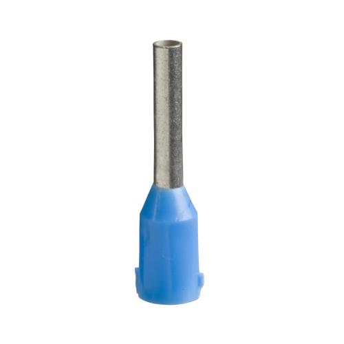 SCHNEIDER ELECTRIC Cable End Insulated Non Markable 0.75 mm [DZ5CE007] - Blue