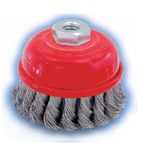 Union KCS-32 Knot Type Cup Brush 75 mm 3 inch M10 x 1.25 [423429]