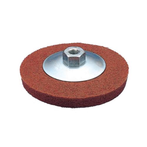 Union VNP-48180 Non Woven Wheel Grinding Dish 100 mm-4 Inch 16 mm Bore Grit #80 [536450]