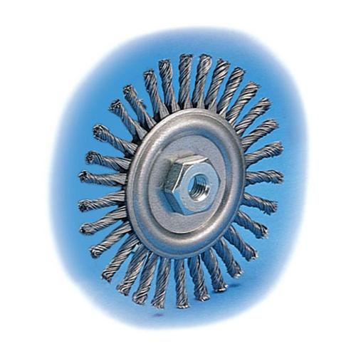 Union KITS-75 Stainless Steel Wire Knot Type Wheel Brush 178 mm [415659]