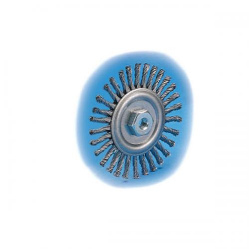 Union KITS-42 Stainless Steel Wire Knot Type Wheel Brush 100 mm [415129]