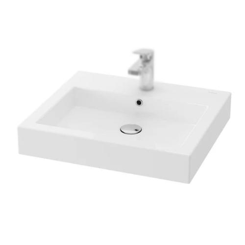 TOTO Console Lavatory 1 Tap Hole Complete with Brackets LW649CJW/F
