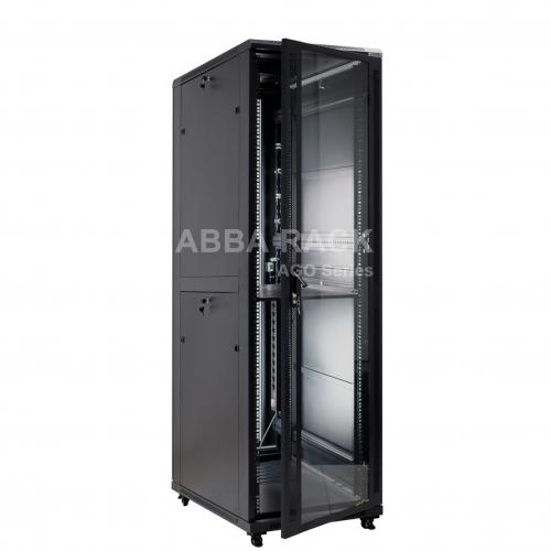 ABBA Ago Series 19" Closed Rack 42U Depth 900 mm [AR-C42-900-GB] - Black