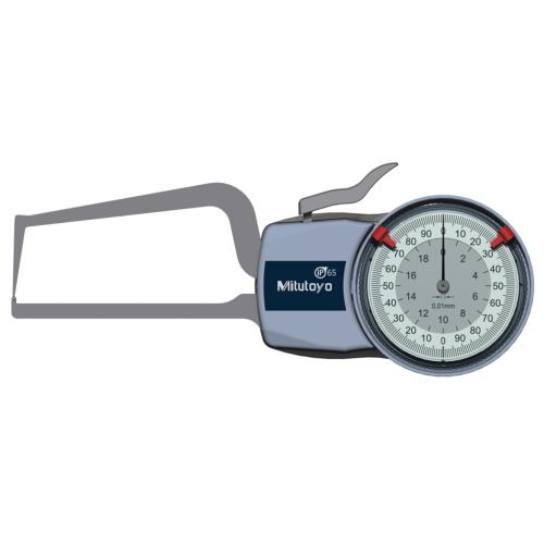 MITUTOYO Dial Caliper Gauge 0-20 / 0.01 mm [209-406]