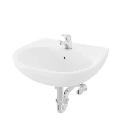 TOTO Lavatory 2 Tap Holes Complete with Wall Mounting Bolt TX801LZ 530 x 465 mm LW236JT3W/F