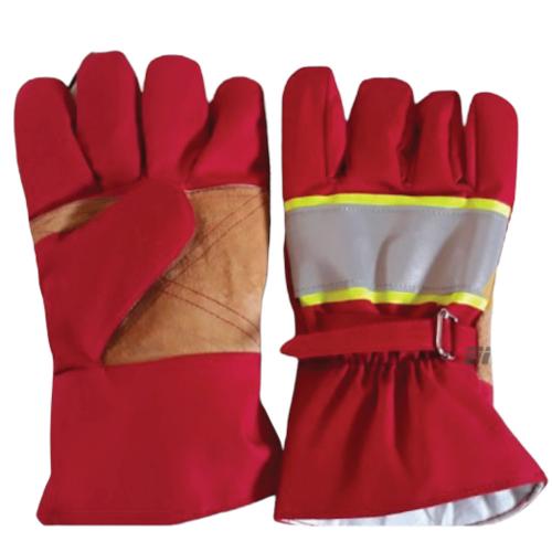 B-SAVE Fireman Glove Red