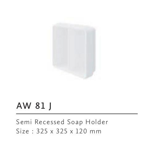 TOTO Semi Reccessed Soap Holder AW81J