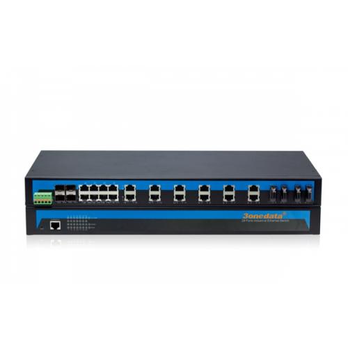 3onedata Industrial Rackmount Layer 2 Managed Switches IES5028-4GS-4F(S)