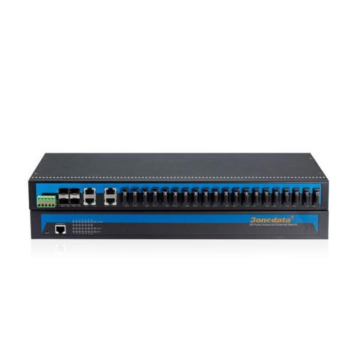 3onedata Industrial Rackmount Layer 2 Managed Switches IES5028-4GS-20F(M)