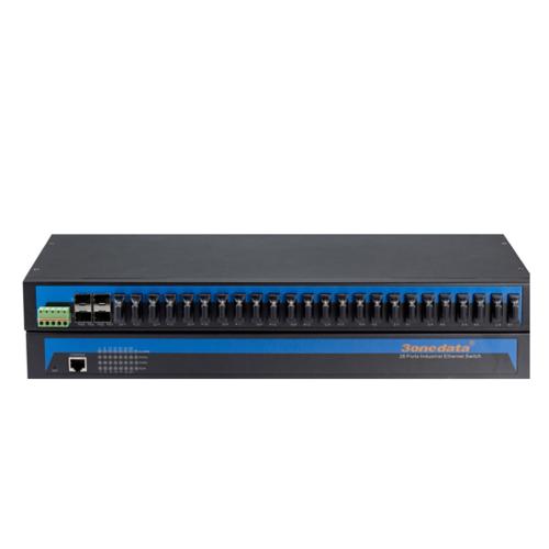 3onedata Industrial Rackmount Layer 2 Managed Switches IES5028-4GS-24F(M)