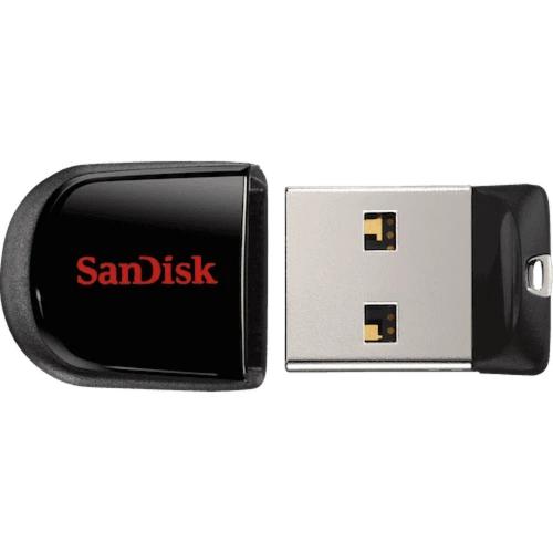 SANDISK Cruzer Fit USB Flash Drive 16GB CZ33 [SDCZ33-016G-G35]