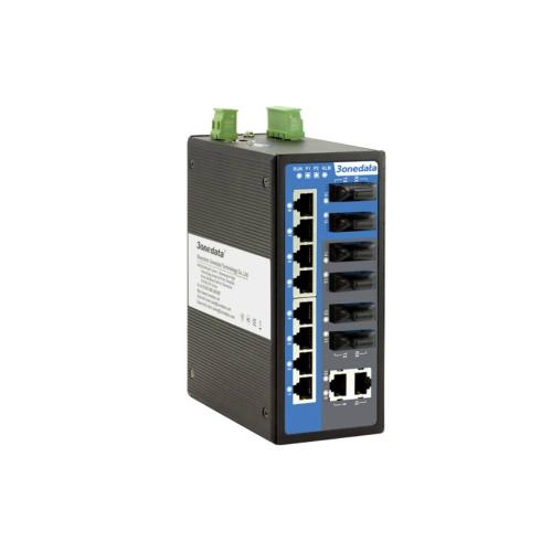 3onedata Industrial Din-rail Managed Switches IES6116-6F(M)